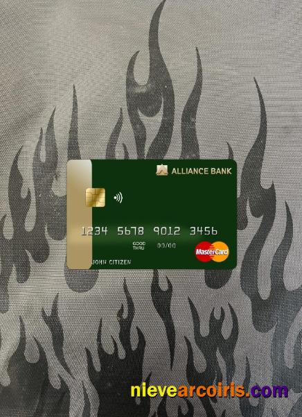 Austria Alliance bank mastercard photolook